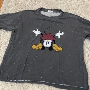 Oversize Mickey Mouse Short Sleeve T Shirt